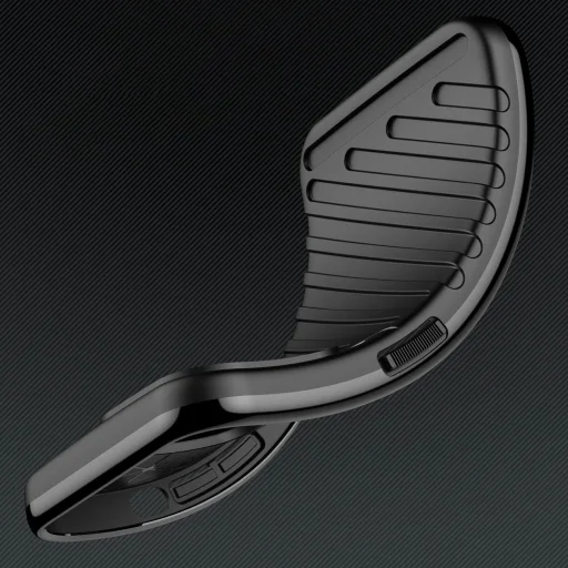 Samsung Galaxy S25 Ultra tok Thunder Case szilikon páncélozott - fekete - 5