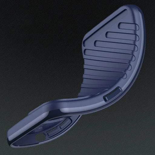 Thunder Case Samsung Galaxy S25 Ultra szilikon páncélozott tok - kék - 5