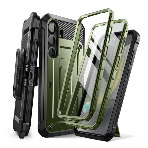  Samsung Galaxy S25 Supcase Unicorn Beetle Pro 2-set Guldan tok - 1