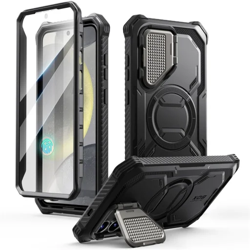  Samsung Galaxy S25+ Plus Fekete Supcase Iblsn Armorbox Mag Magsafe tok - 1