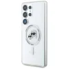 Karl Lagerfeld Button Karl & Choupette Heads Printed Logo MagSafe Samsung Galaxy S25 Ultra biely obal thumbnail