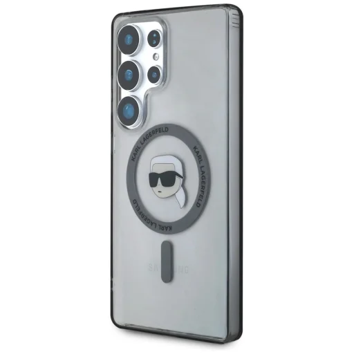 Karl Lagerfeld Button Karl Head Printed Logo MagSafe Samsung Galaxy S25 Ultra tok - 2