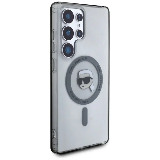 Karl Lagerfeld Button Karl Head Printed Logo MagSafe Samsung Galaxy S25 Ultra tok - 4