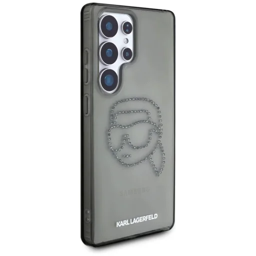 Karl Lagerfeld Rhinestones Karl Head Logo Samsung Galaxy S25 Ultra fekete tok - 4