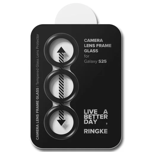 Ringke Kamera Keretvédő 2-pack Samsung Galaxy S25 üvegfólia fekete - 4