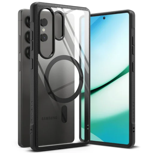 Ringke Fusion Bold Magnetic Magsafe Galaxy S25 Ultra Black tok - 1