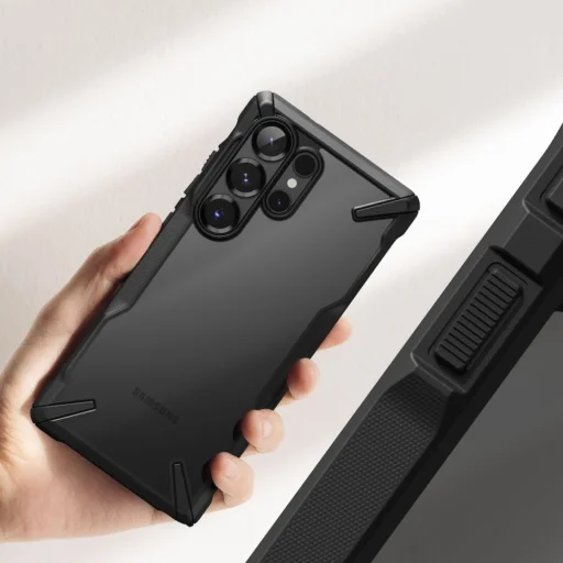 Ringke Fusion X Galaxy S25 Ultra fekete tok - 6