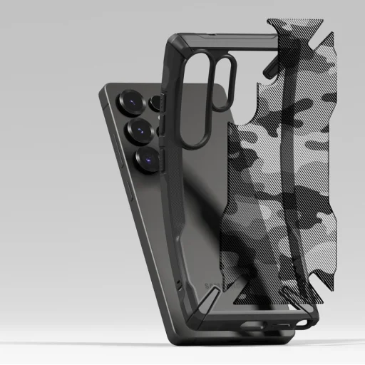Ringke Fusion X Galaxy S25 Ultra Camo Black tok - 7