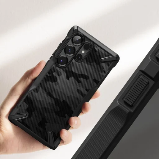 Ringke Fusion X Galaxy S25 Ultra Camo Black tok - 6