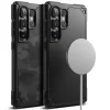 Ringke Rugged Gear Magnetic Magsafe Galaxy S25 Ultra Fekete tok thumbnail