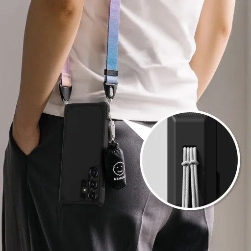 Ringke Rugged Gear Magnetic Magsafe Galaxy S25 Ultra Fekete tok - 9