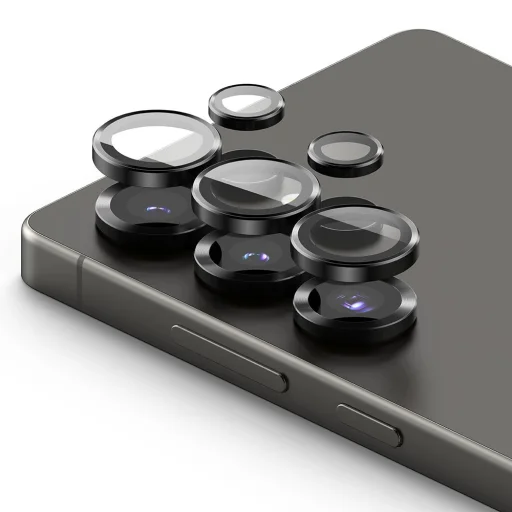 Ringke Camera Frame Protector - 2-pack - Samsung Galaxy S25 Ultra fekete üvegfólia - 3