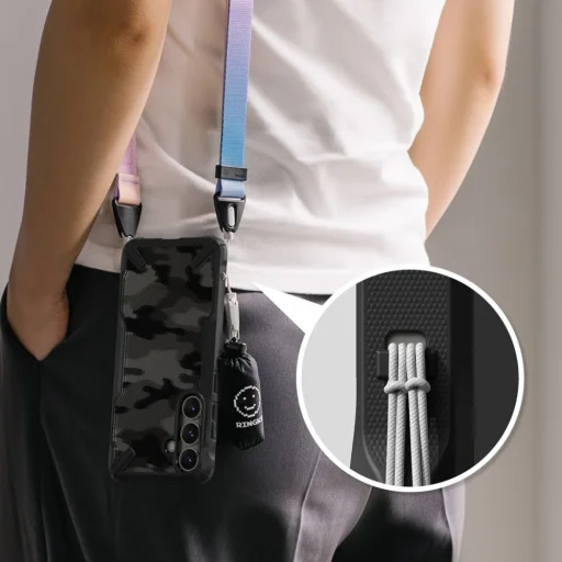 Ringke Fusion X Galaxy S25+ Plus Camo Black tok - 7