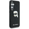 KARL LAGERFELD tok a SAMSUNG S25 KLHCS25SPGKLKIPK (PU Monogram K. Head Pin) fekete tok thumbnail