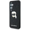 KARL LAGERFELD tok a SAMSUNG S25 KLHCS25SPGKLKIPK (PU Monogram K. Head Pin) fekete tok thumbnail