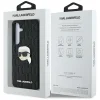 KARL LAGERFELD tok a SAMSUNG S25 KLHCS25SPGKLKIPK (PU Monogram K. Head Pin) fekete tok thumbnail