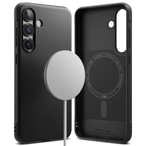 Ringke Onyx Magnetic Magsafe Galaxy S25+ Plus fekete tok - 2