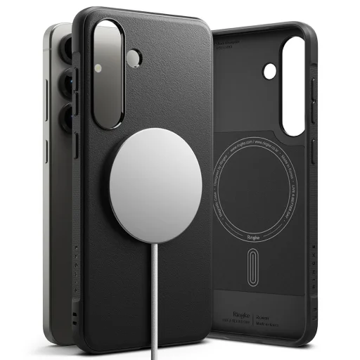 Ringke Onyx Magnetic Magsafe Galaxy S25+ Plus fekete tok - 1
