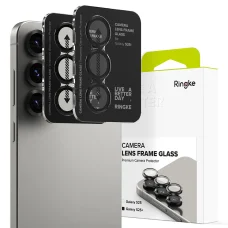 Ringke Camera Frame Protector 2-pack Galaxy S25+ Plus Fekete üvegfólia
