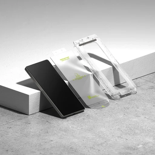 Edzett üveg Ringke Easy Slide 2-csomag Galaxy S25 Ultra Átlátszó üvegfólia - 3