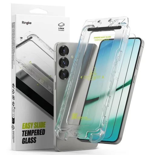 Ringke Easy Slide 2-pack üvegfólia Galaxy S25 Clear - 1