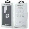 KARL LAGERFELD tok Samsung Galaxy S25 Ultra KLHCS25LPGKLCHPK (PU Monogram Choupette Head Pin) fekete tok thumbnail