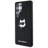 KARL LAGERFELD tok Samsung Galaxy S25 Ultra KLHCS25LPGKLCHPK (PU Monogram Choupette Head Pin) fekete tok thumbnail
