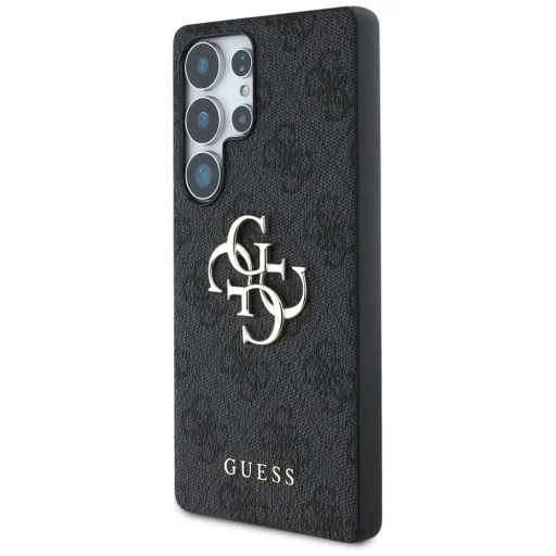 GUESS tok Samsung Galaxy S25 Ultra GUHCS25L4GMGGR (4G PU Big Logo) fekete tok - 5
