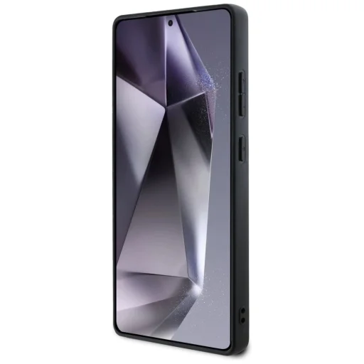  Samsung Galaxy S25 Ultra Szürke DKNY bőr kockás mintás MagSafe tok - 5