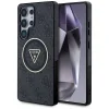 GUESS tok Samsung Galaxy S25 Ultra GUHMS25LHG4PRTGK (Magsafe IML fém csillámos 4G kör háromszög) fekete tok thumbnail