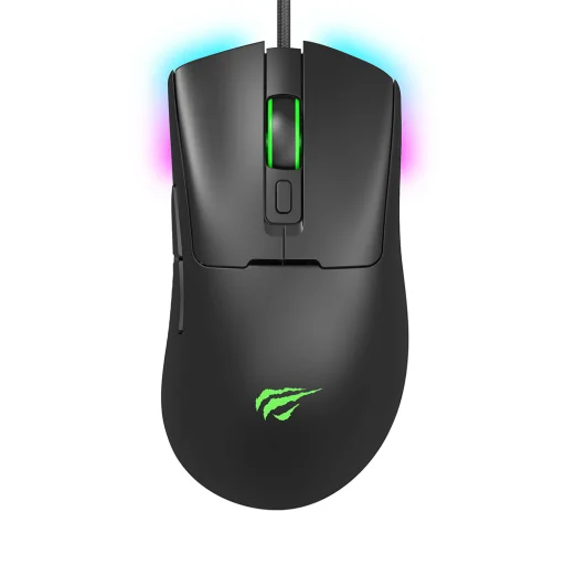 Havit MS966 RGB vezetékes gaming egér (fekete) - 1