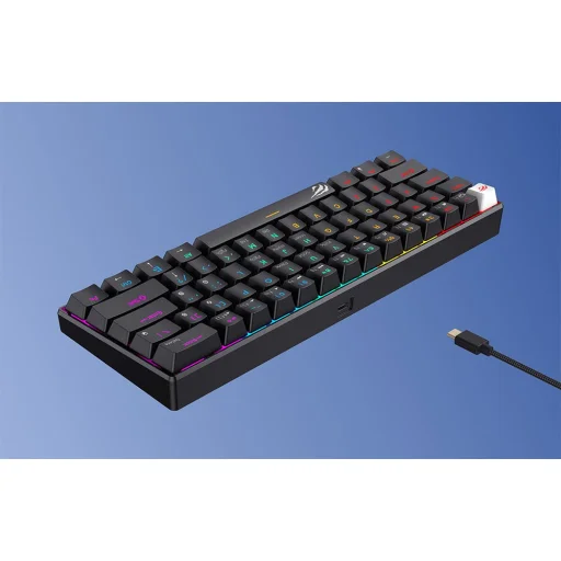 Vezetékes mechanikus játékbillentyűzet RGB Havit KB903L (fekete) - 7