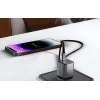 Vention GaN Töltő USB-C 20W +1m USB-C-L Kábel (Szürke) thumbnail