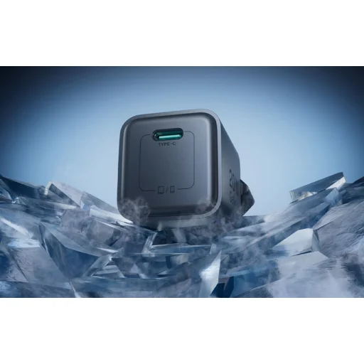 Vention GaN Töltő USB-C 20W +1m USB-C-L Kábel (Szürke) - 7