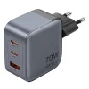 Vention GaN Töltő USB-C+C+A 70W (Szürke) thumbnail