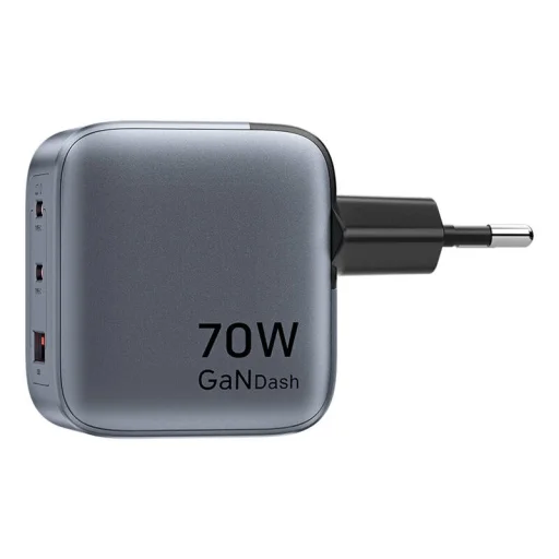 Vention GaN Töltő USB-C+C+A 70W (Szürke) - 3