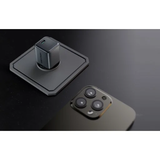 Vention GaN USB-C töltő 20W (Szürke) - 7