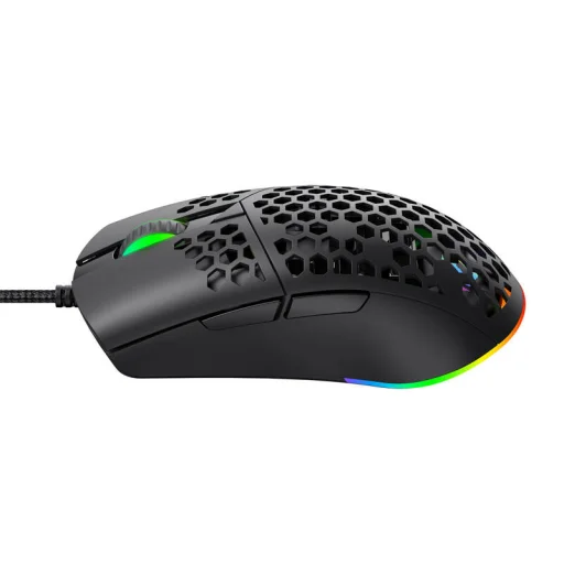 Vezetékes gamer egér Havit MS1036 RGB (fekete) - 2