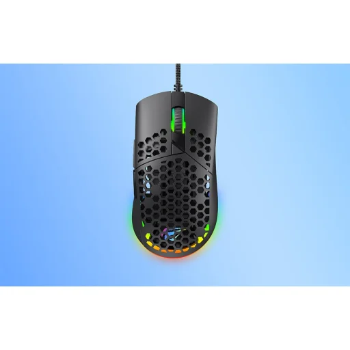 Vezetékes gamer egér Havit MS1036 RGB (fekete) - 4