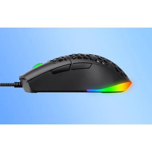 Vezetékes gamer egér Havit MS1036 RGB (fekete) - 7