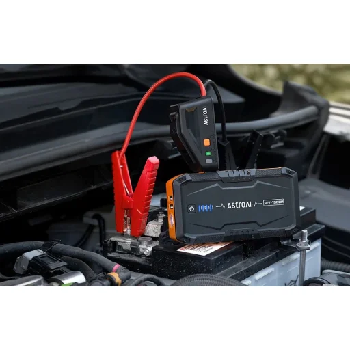 3 in 1: Jump starter + Power bank + SOS lights pea AstroAI 072703 - 3