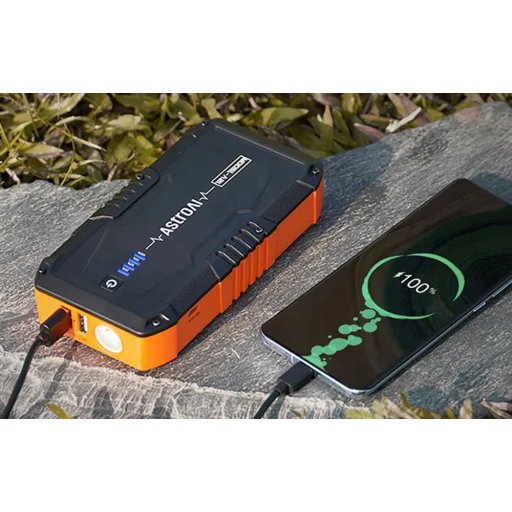 3 in 1: Jump starter + Power bank + SOS lights pea AstroAI 072703 - 5