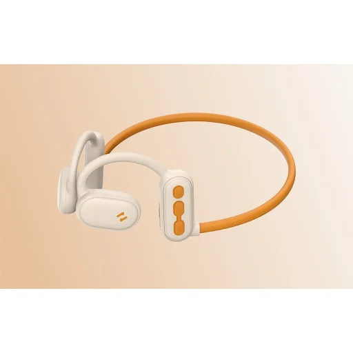 Havit vezeték nélküli Bluetooth fülhallgató (bézs) - 6