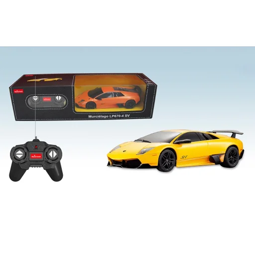 RASTAR Lamborghini R/C 1:24 Murcielago LP670-4 sárga - 4