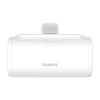 Baseus Compact Powerbank 5000mAh, 20W, USB-C (fehér) thumbnail