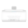 Baseus Compact Powerbank 5000mAh, 20W, USB-C (fehér) thumbnail