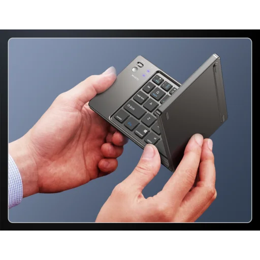 Yesido billentyűzet KB27 vezeték nélküli összecsukható fekete - 10