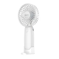 Yesido Fan YF15 1200mAh biely prenosný ventilátor