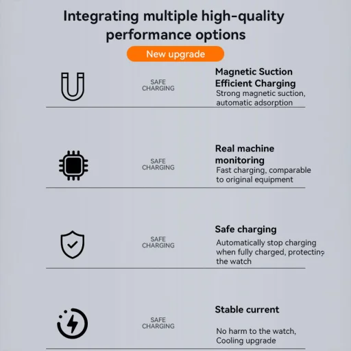 Yesido Indukciós töltő CA162 Type C Samsung Watch okosóra fekete - 3