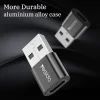Yesido Adapter OTG GS09 - USB (férfi) - Type C (női) - fekete thumbnail